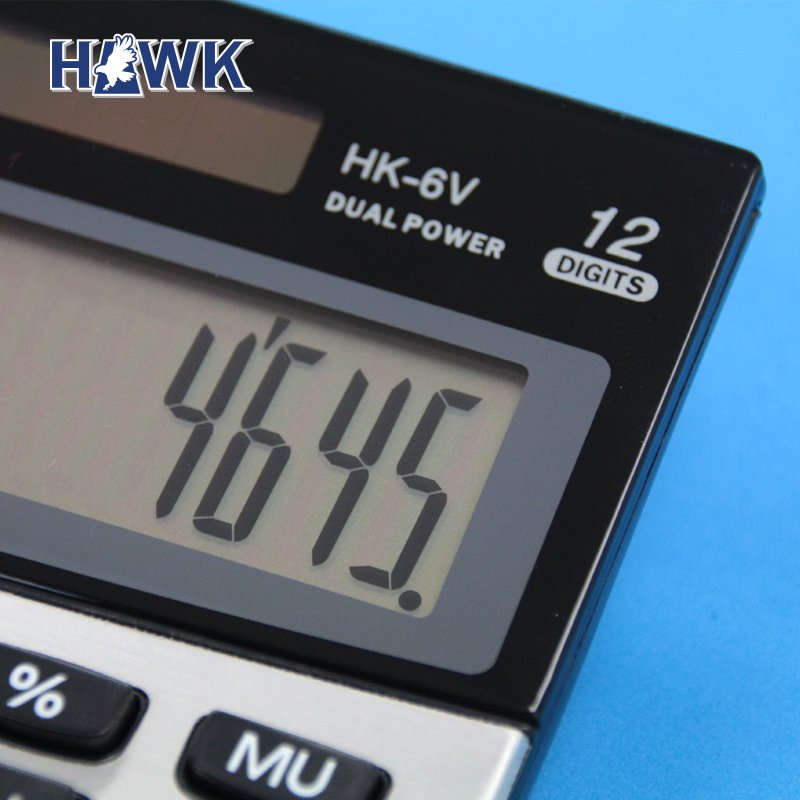 Kเครื่องคิดเลข  HK-6V