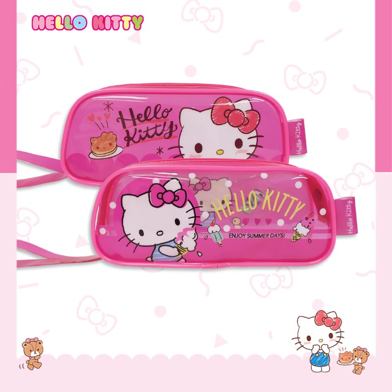 Bกระเป๋าดินสอคางหมู PVC  KT-B002