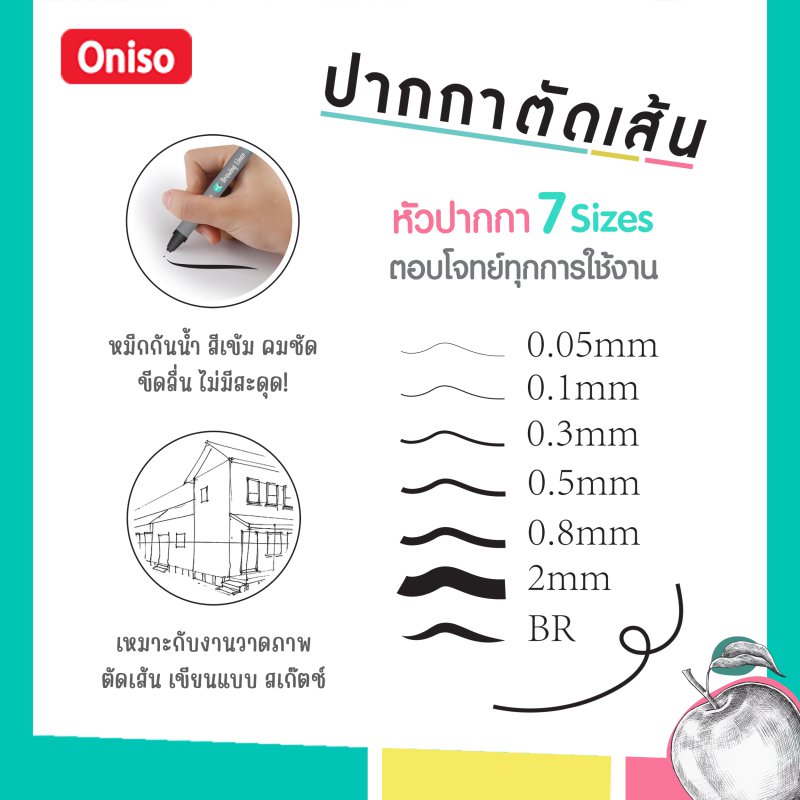 Bชั้นโชว์ปากกา  ONI-5011