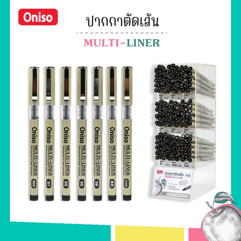 Bชั้นโชว์ปากกา  ONI-5011